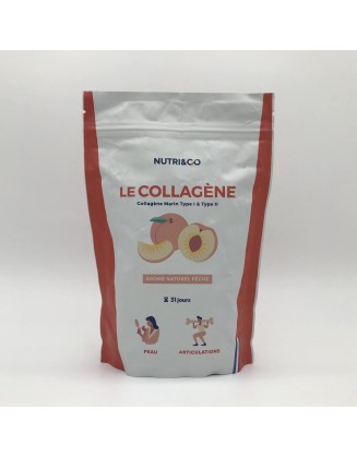Le Collagène - Collagène Marin Type I & Type II - Articulations et Peau - Nutri & Co