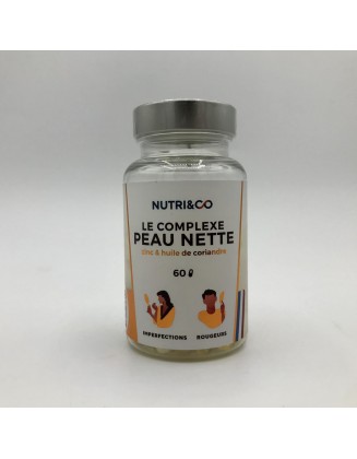 Complexe Peau Nette - 60 gélules - Nutri & Co