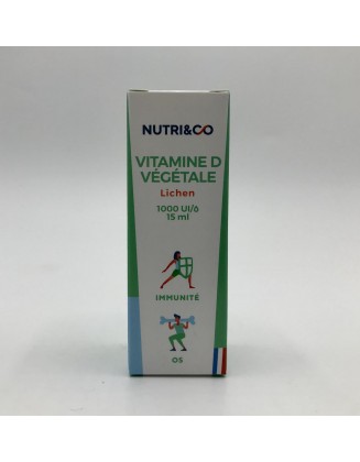 Vitamine D végétale - Lichen - 15ml - Nutri & Co