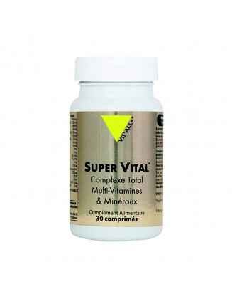  Super Vital - 30 comprimés - Vit'All+