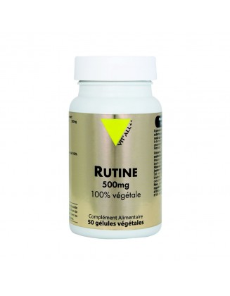 Rutine 500 mg - Extrait de Sophora japonica- 50 gélules végétales - Vit'All+