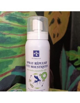 Spray Anti-moustiques aux huiles essentielles Bio - 75 ml - Ad Naturam