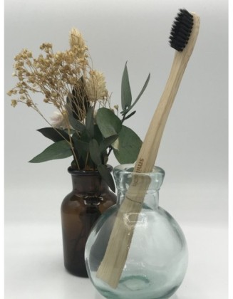 Brosse à dents souple - Bois naturel - Pachamamaï