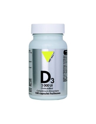 Vitaùmine D3 - 2000UI -  100 capsules - VitAll+