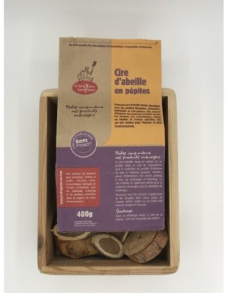 Cire dabeilles en pépites - 400 g