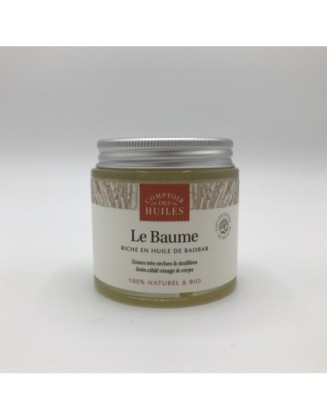 Baume nourrissant à lhuile de Baobab - 50 ml - Comptoir des Huiles