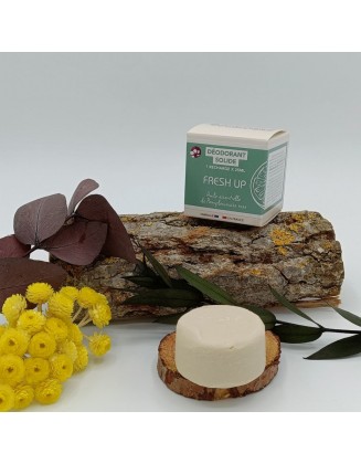 Fresh Up - Recharge déodorant solide - Boîte carton - 25g - Pachamamaï