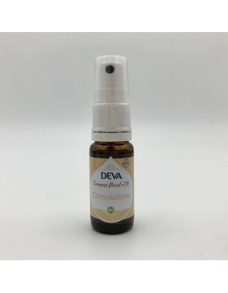 16 Consolations - Spray élixir floral 10 ml - Deva