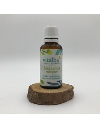 Aria Linda - Huile de massage respiratoire - 50 ml - Vitalba