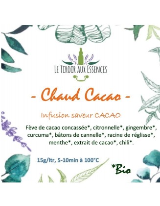 Chaud Cacao -Infusion bio - 100g