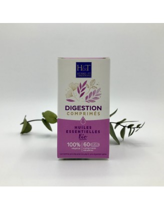 Digestion - 60 comprimés aux huiles essentielles bio - Herbes & Traditions